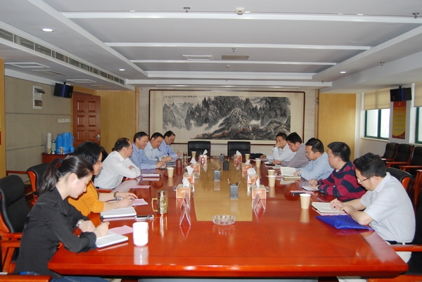 省公司接待湖南省轻工腾博汇游戏官网集团有限公司考察组一行